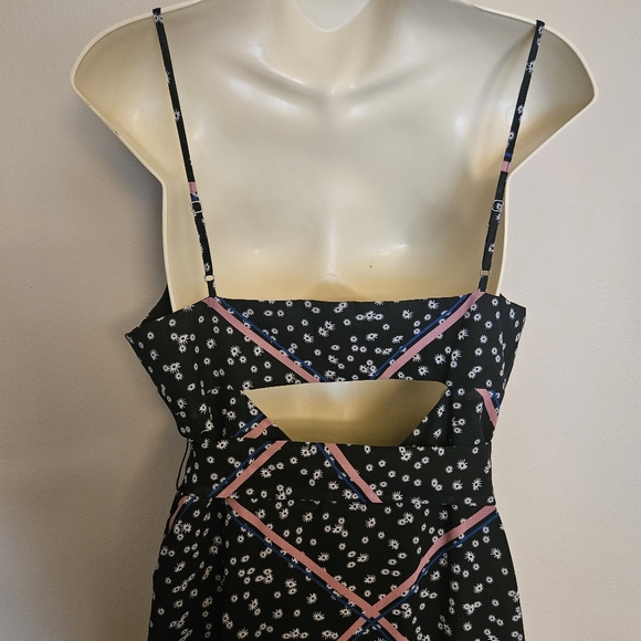Sam Edelman Ribbon Print Tiered Dress‎ Size 8 - Picture 5 of 8